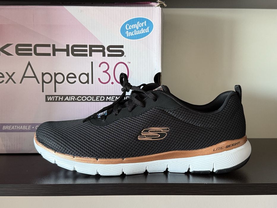 Skechers Flex Appeal 3.0/ 43номер 28см Стелка Нови с Кутия