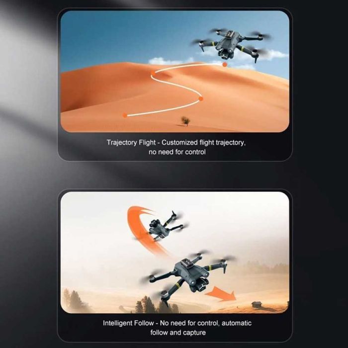 Дрон M3 Max с двойна камера, избягване на препятствия, WiFi FPV бебефон