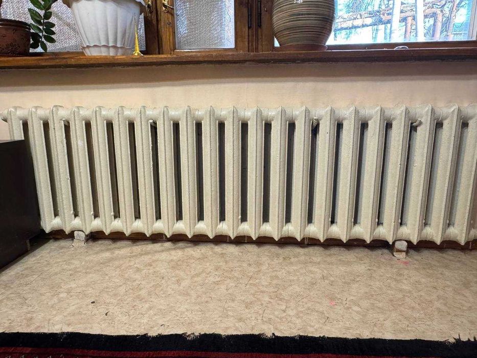 Батареи чугунные, газовый котел
