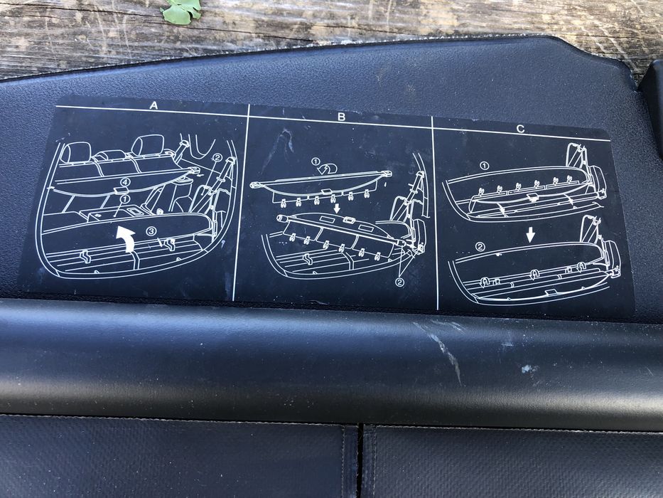 Toyota corola verso Кора за Багажника