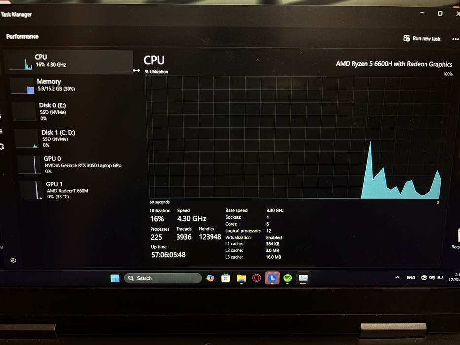 Laptop Lenovo Gaming IdeaPad 3