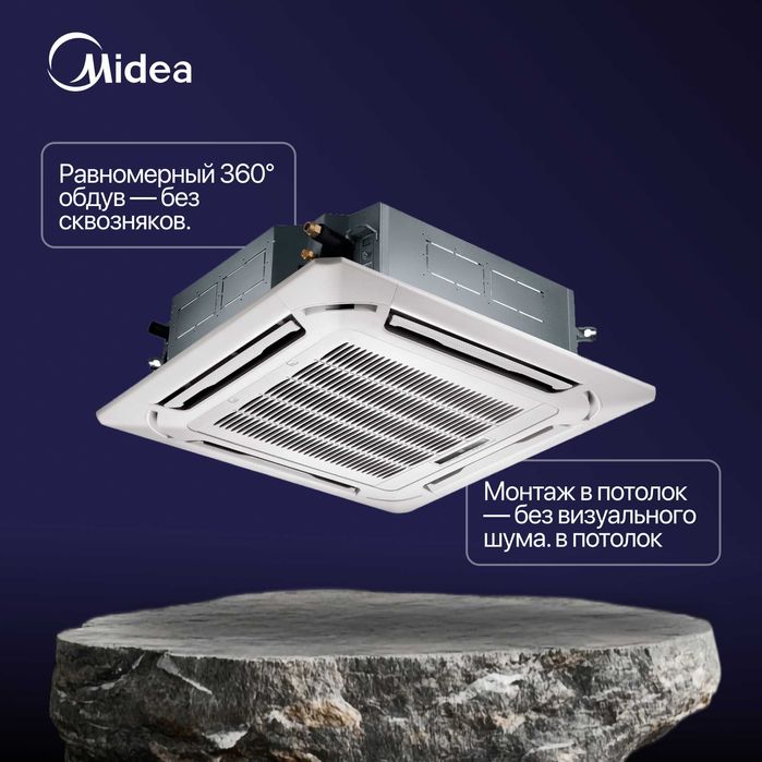 Кассетный кондиционер Midea 36.000 BTU