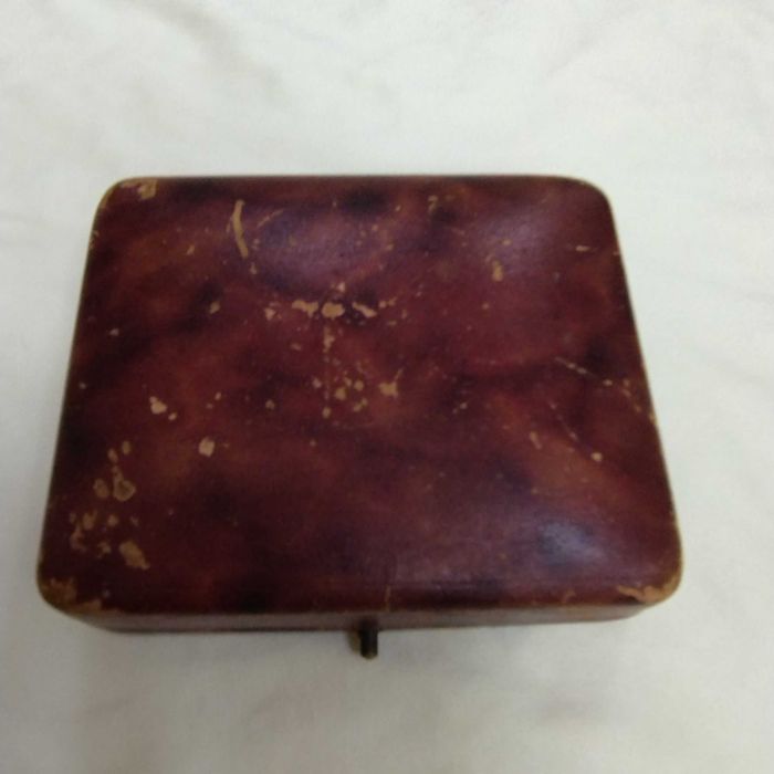 Ω OMEGA джобен, златен 14к, с кутия, идеален - колекционерски