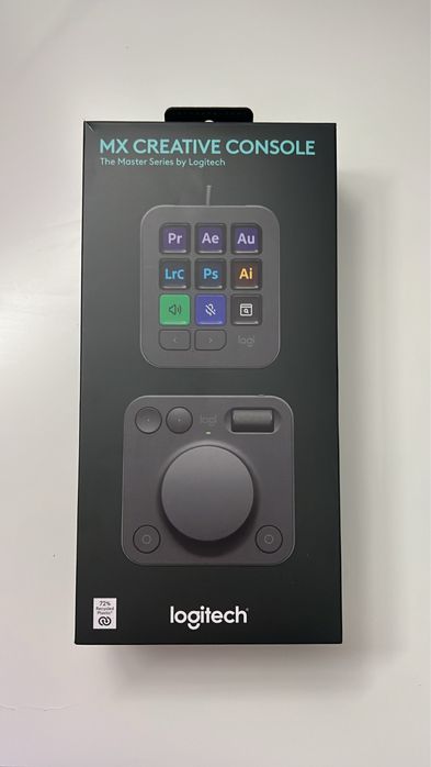 Logitech MX Creative Console Graphite - nou, cutie completa (Stream Deck / Editare, etc)