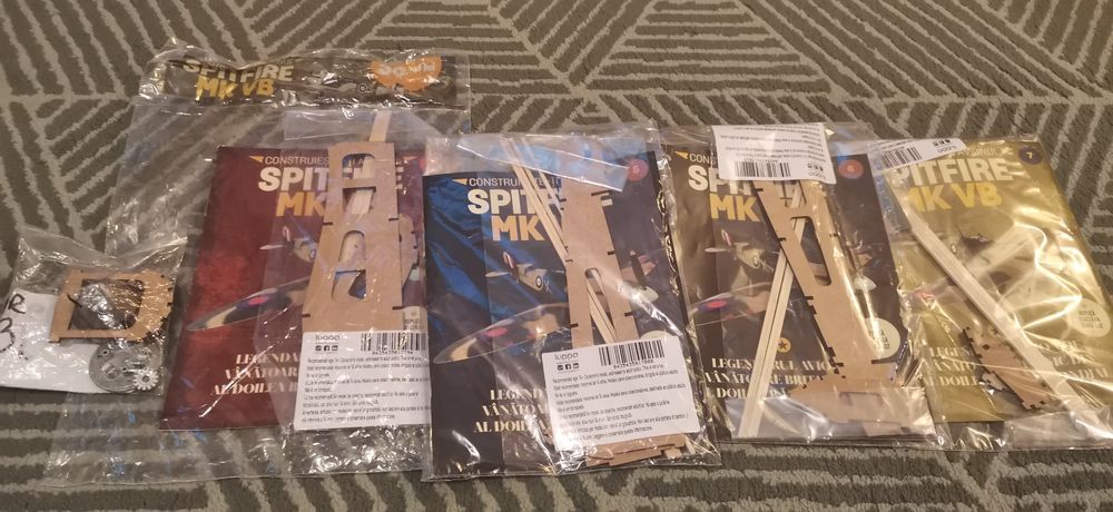 Macheta avion Spitfire MK-VB