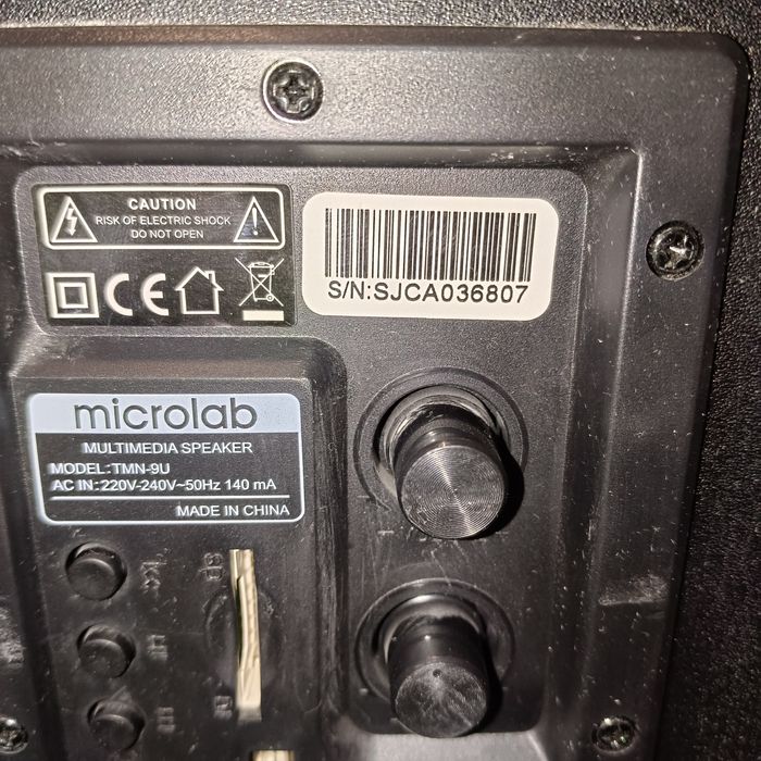 Microlab USB TMN-9U колонки динамик сабвуфер бас