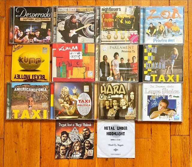 CD rock RO: Partizan, Vama Veche, Coma, Antract, Trooper, Kumm Taxi Crize