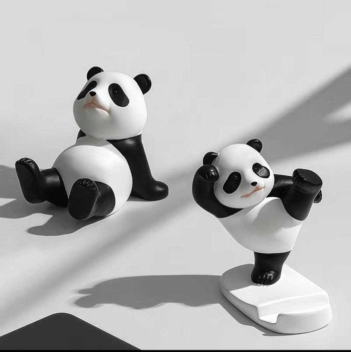 Подставка для телефона “Panda Relax & Kung-Fu”