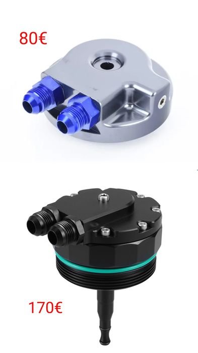 Адаптер за маслен филтър,за охлаждане на маслото