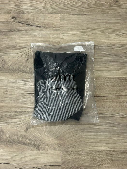 Ami Paris sweater Negru-Red heart M