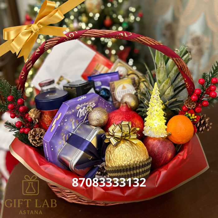 Корпоративные ПОДАРКИ на новый год. Корзины и боксы