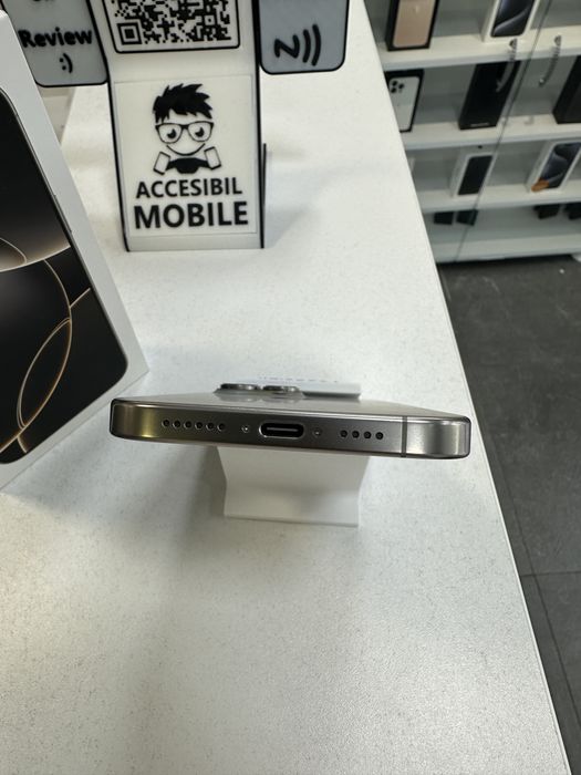  iPhone 16 PRO 128GB Folie+Cablu Cadou Garantie/Factura MAGAZIN