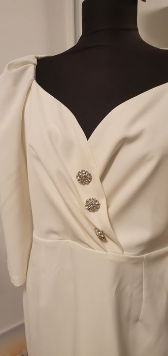 Rochie noua, cu eticheta, ivoire marimea 40