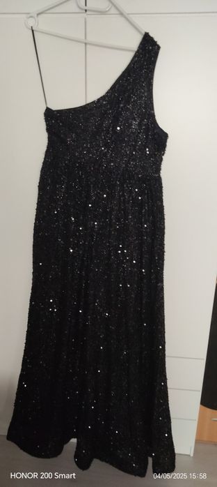 ЯДълга рокля с пайети