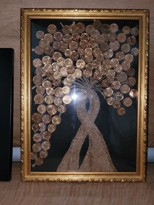 Сувенир - Пано декорация "Дървото на парите"