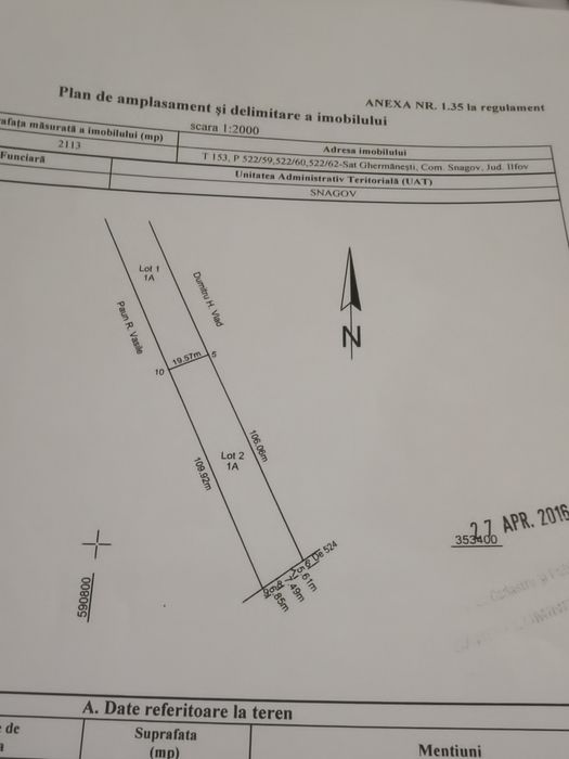 Snagov - Ghermănești.