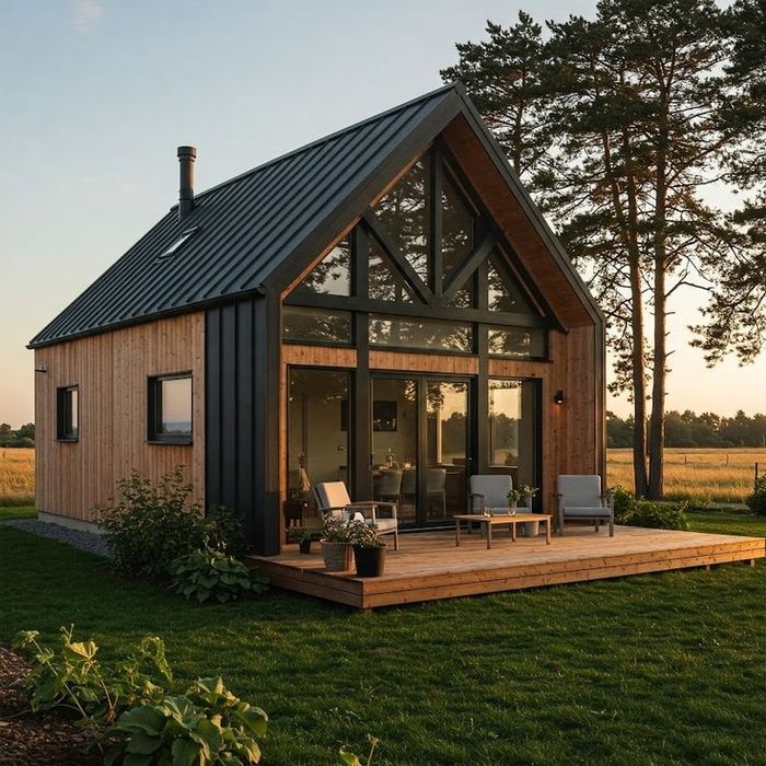 Дома под ключ для дачи и кемпинга