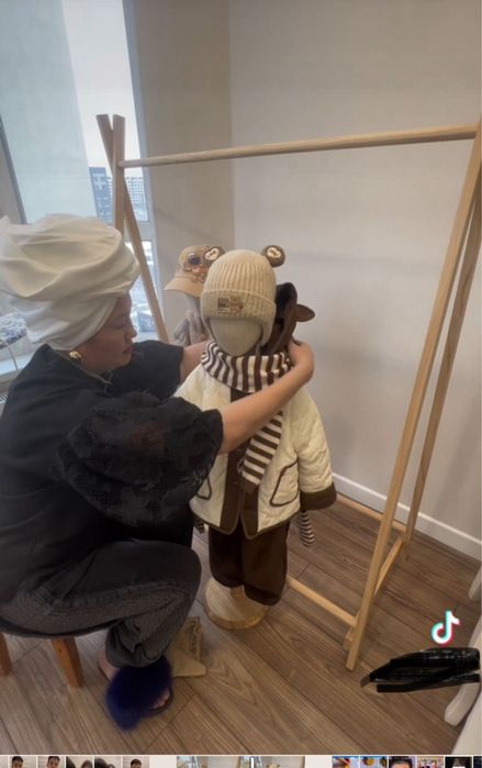 Вешалка деревяная  для одежды