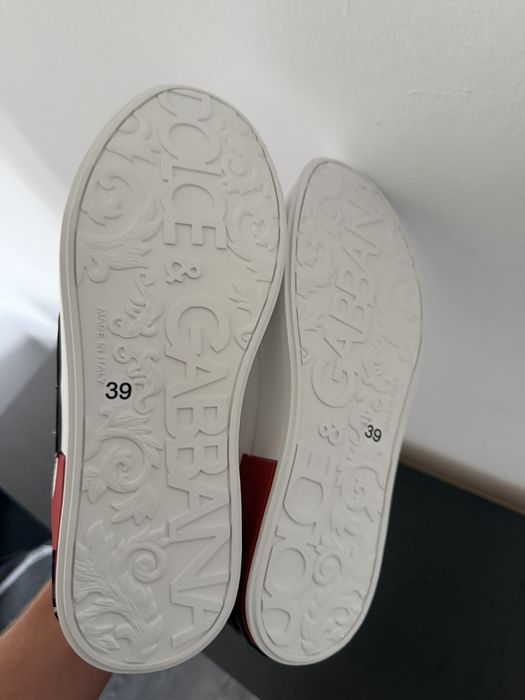 Adidasi Dolce gabbana portofino LOGO  marimea 39