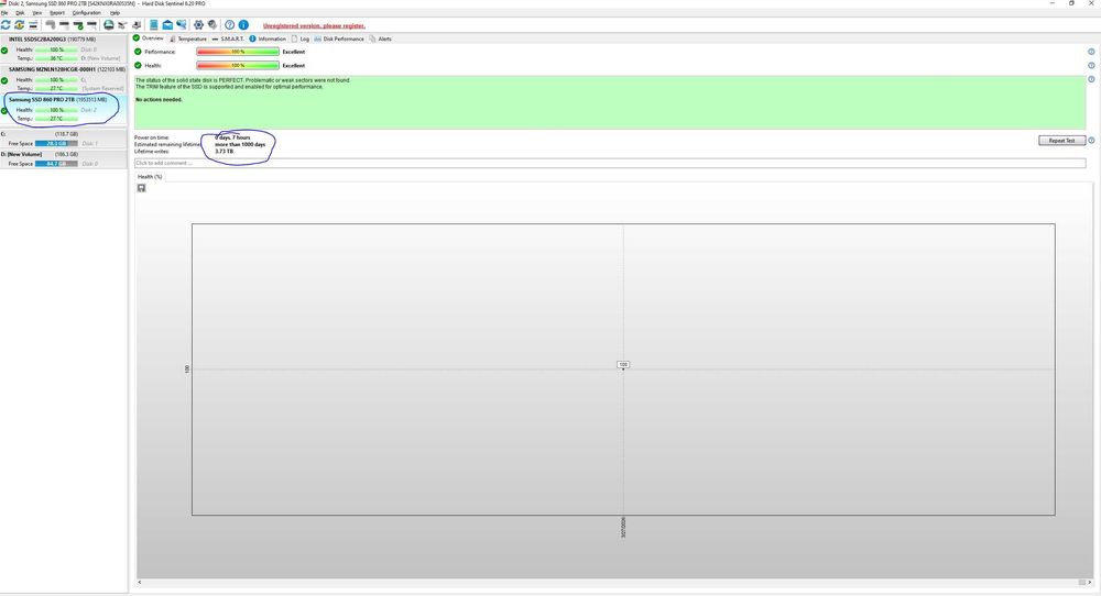 SUPER OFERTA - SSD Samsung 860 PRO 2Tb 2.5" NOU 100% health OFERTA !!