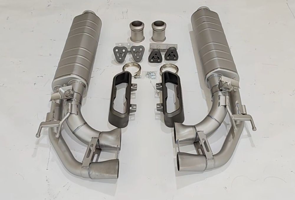 W463 W464 W465 W463A гърнета Akrapovic Titanium