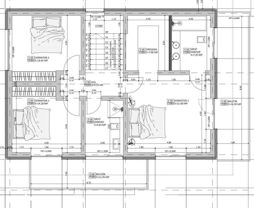 Vand CASA,VILA Noua P+1E 241,5Mp construit zona centrala BREAZA