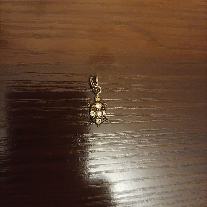 Подвеска в виде черепашки (серебро)