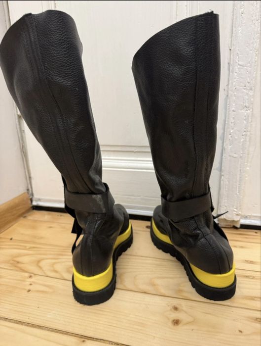 Ghete, MihaelaGlavan, marimea 36, negru cu galben