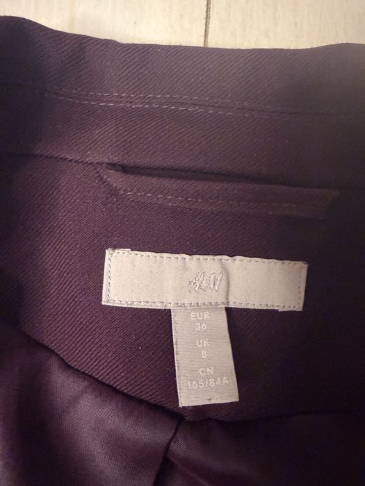 Пиджак Zara бордовый