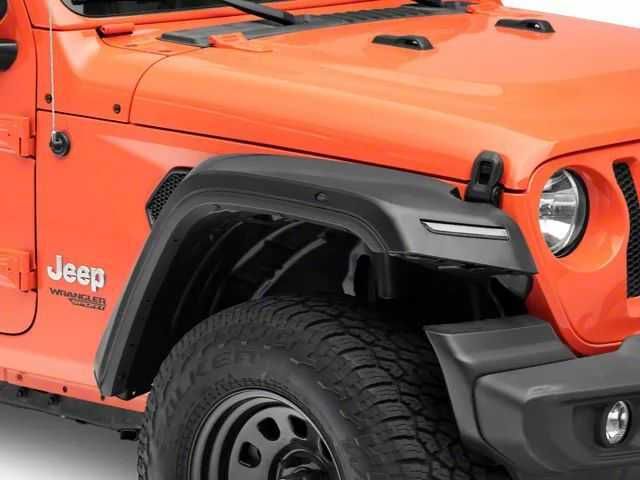 Вежди и метални подкалници за Jeep Wrangler JL 18 - 26