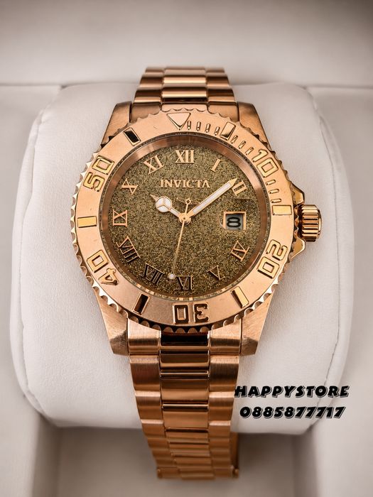 INVICTA Swiss Diamond Rose Gold 40 mm women, Инвикта нов дамски часовник