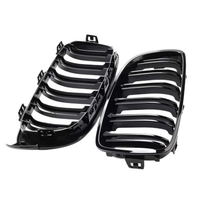 Set 2 grile duble M negre BMW Seria 4 F32 F36 2014 - 2020