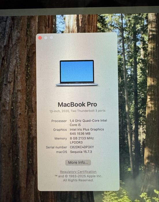 Macbook Pro 2020 с touchbar