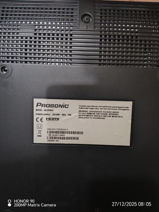 Televizor led Prosonic 40 inchi