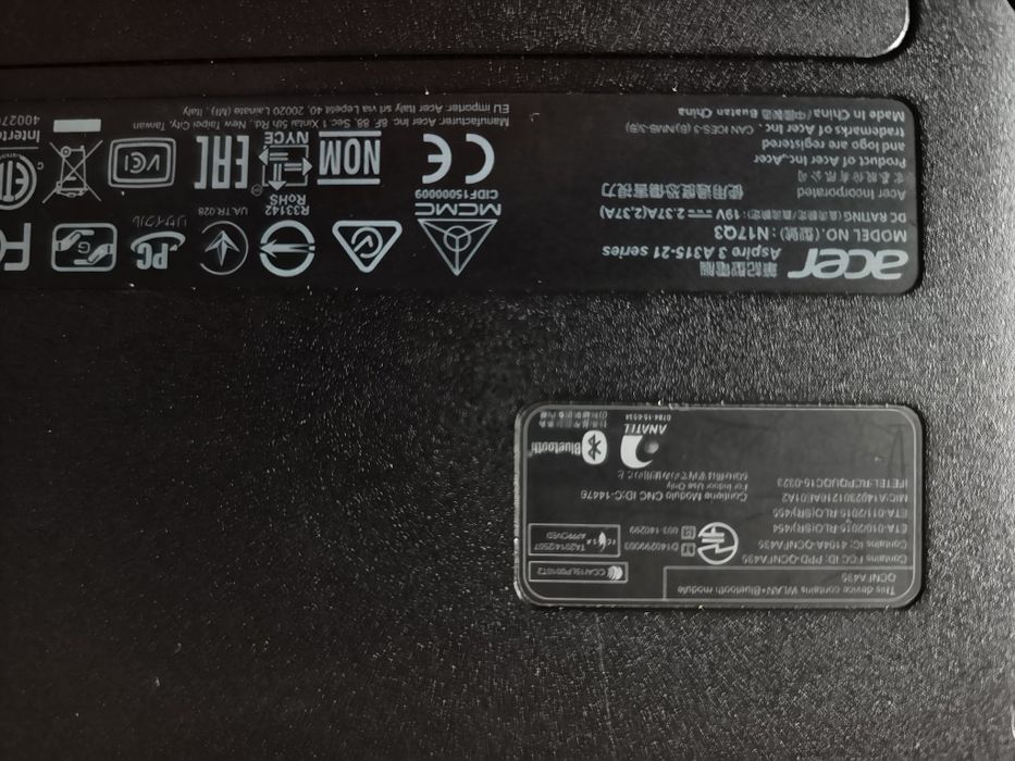 Продам ноутбук acer