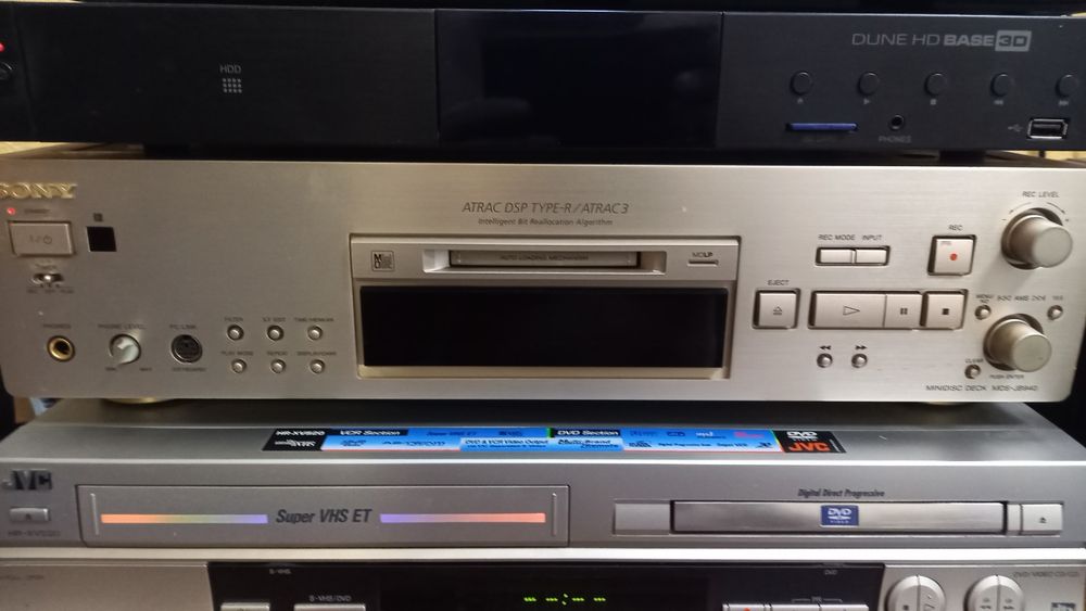 Teac V600,.Sony mds  jb 940.