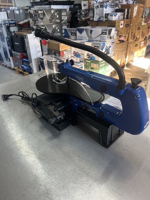 Контурен трион с регулиране обороти и  шлифовалка  Scheppach Deco-Flex