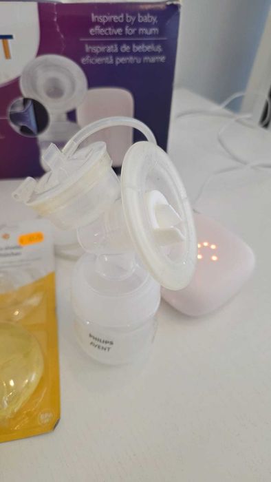 Pompa de san electrica Philips Avent SCF395/31 + set accesorii cadou | 190 lei
