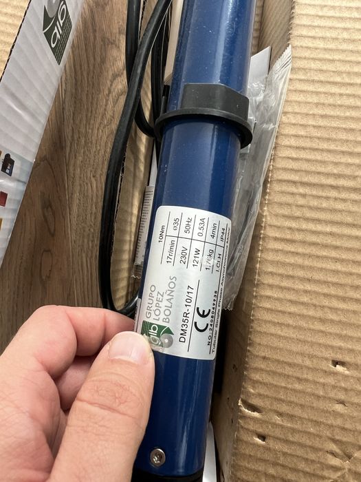 Vand motoras rulouri/obloane/usa garaj exterioare