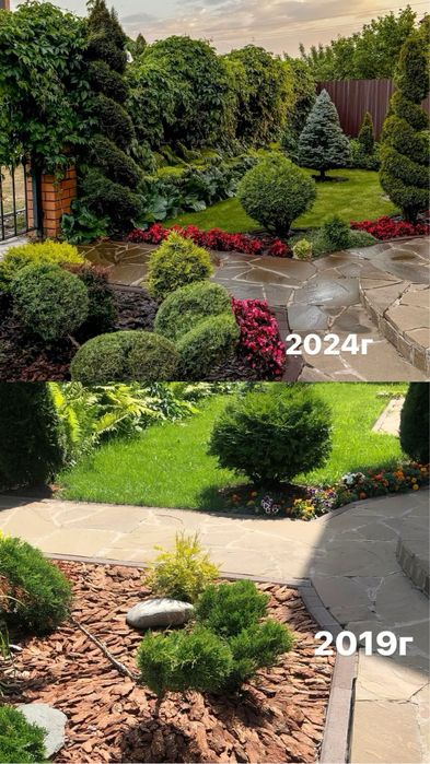 Благоустройство территоии сада под ключ