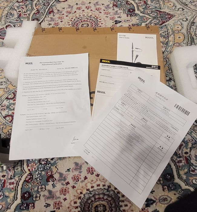 Осциллограф RIGOL DS1102Z-E