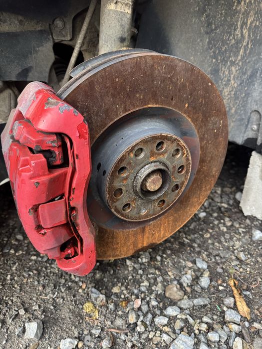 Предни спирачки 345мм ауди а3 8п / audi a3 8p спирачки