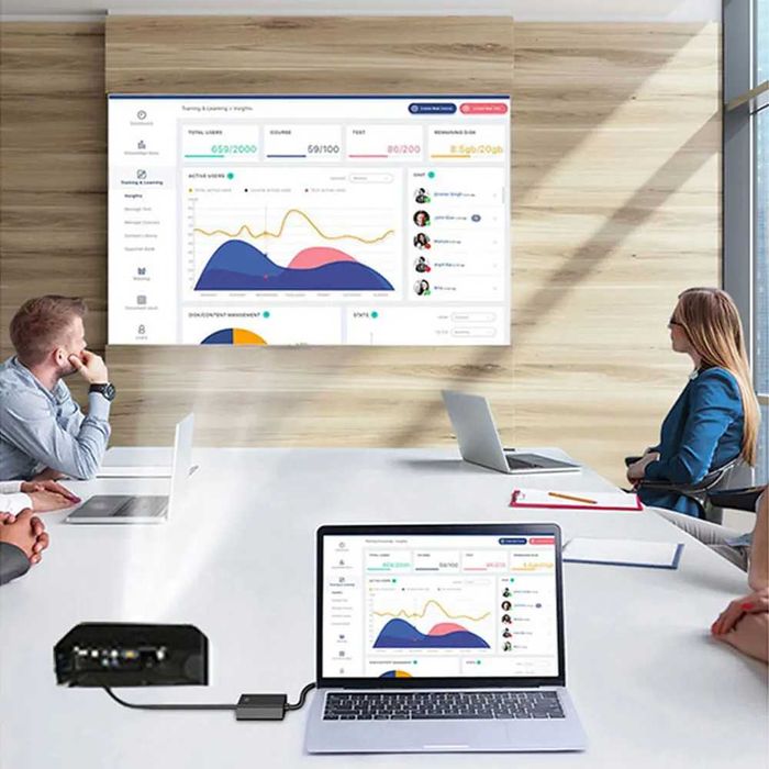 Cablu convertor VGA la HDMI cu audio si alimentare Full HD NOU