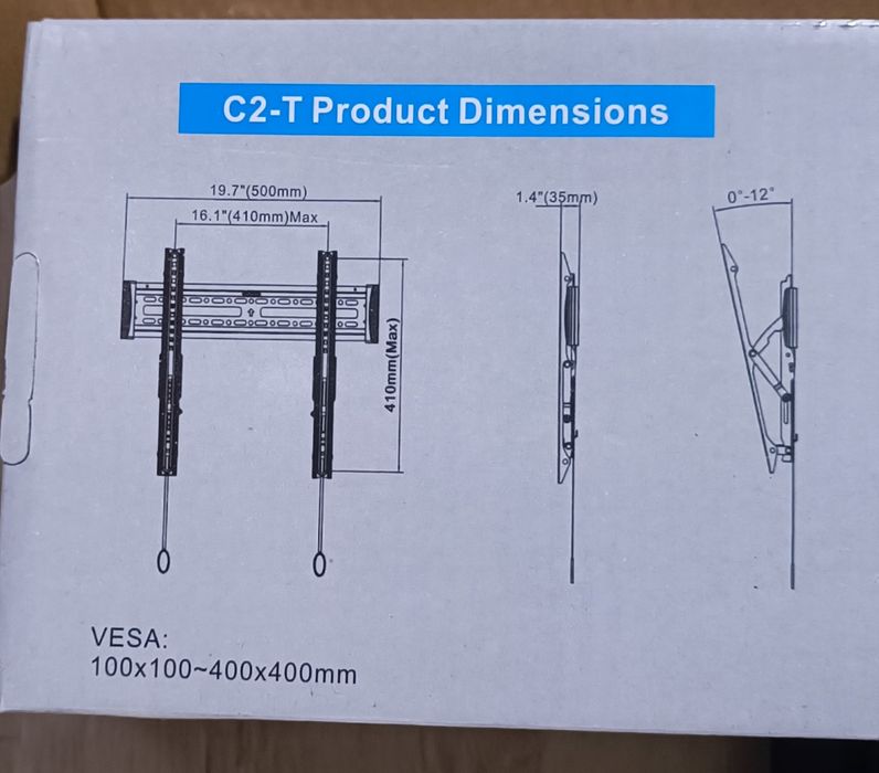 Кронштейн для телевизора диагональ 26-65