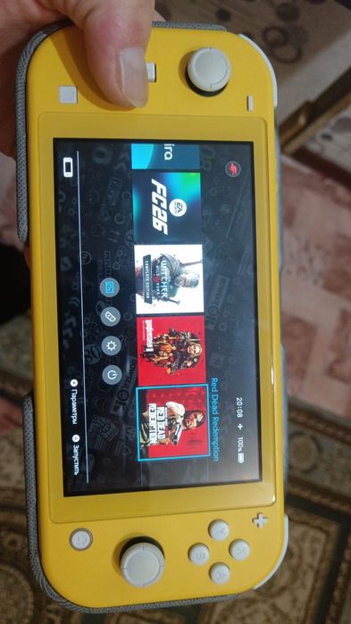 Nintendo switch lite прошитый