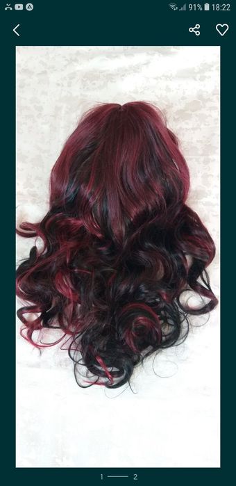 Парик новый средней длины