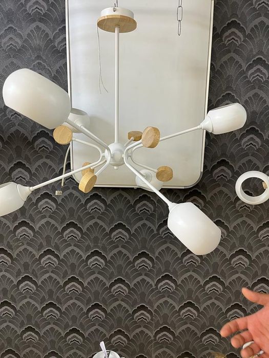 Люстра в стиле hi tech