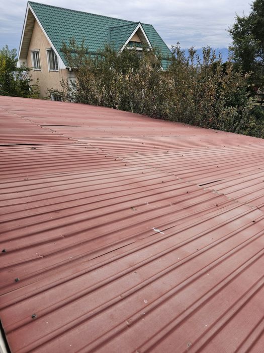 Навес. Готовые фермы