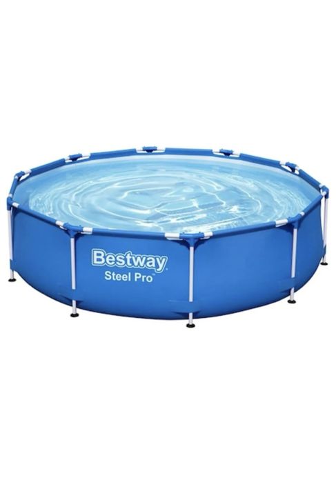 Piscină rotundă Bestway, Steel Pro, cu pompă și filtru, 305*76 cm