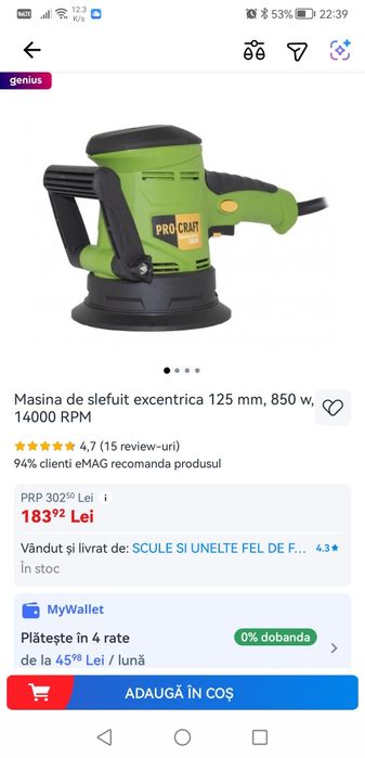 procraft aparat slefuit